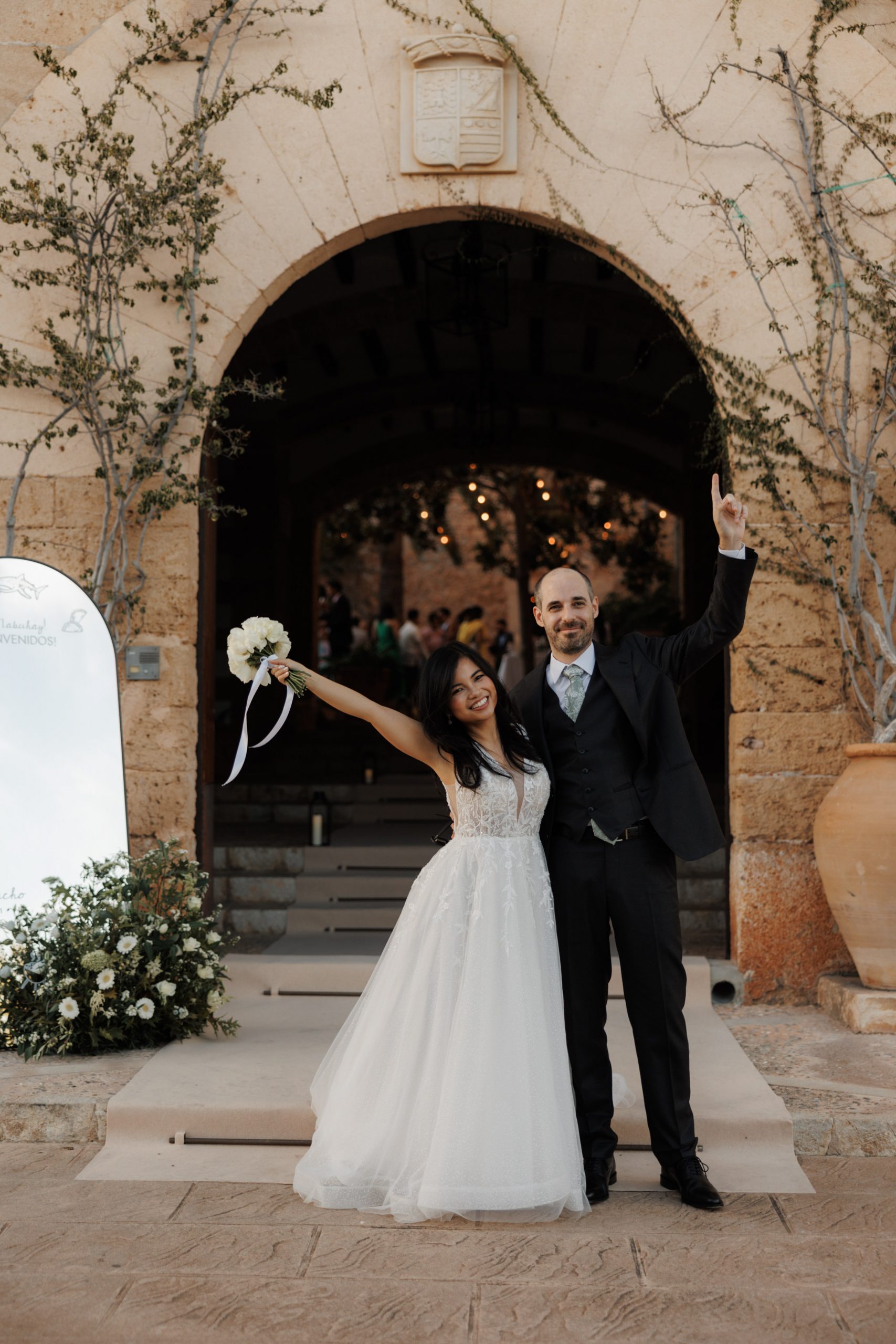 Natural documentary wedding photography in France